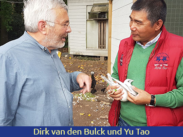 Dirk van den Bulck und Yu Tao